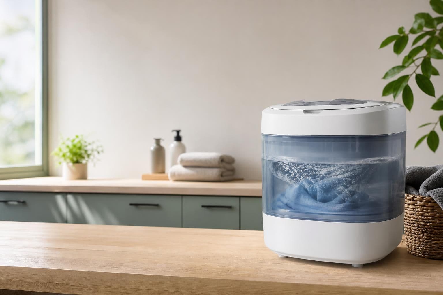 How Does a Portable Washing Machine Work?