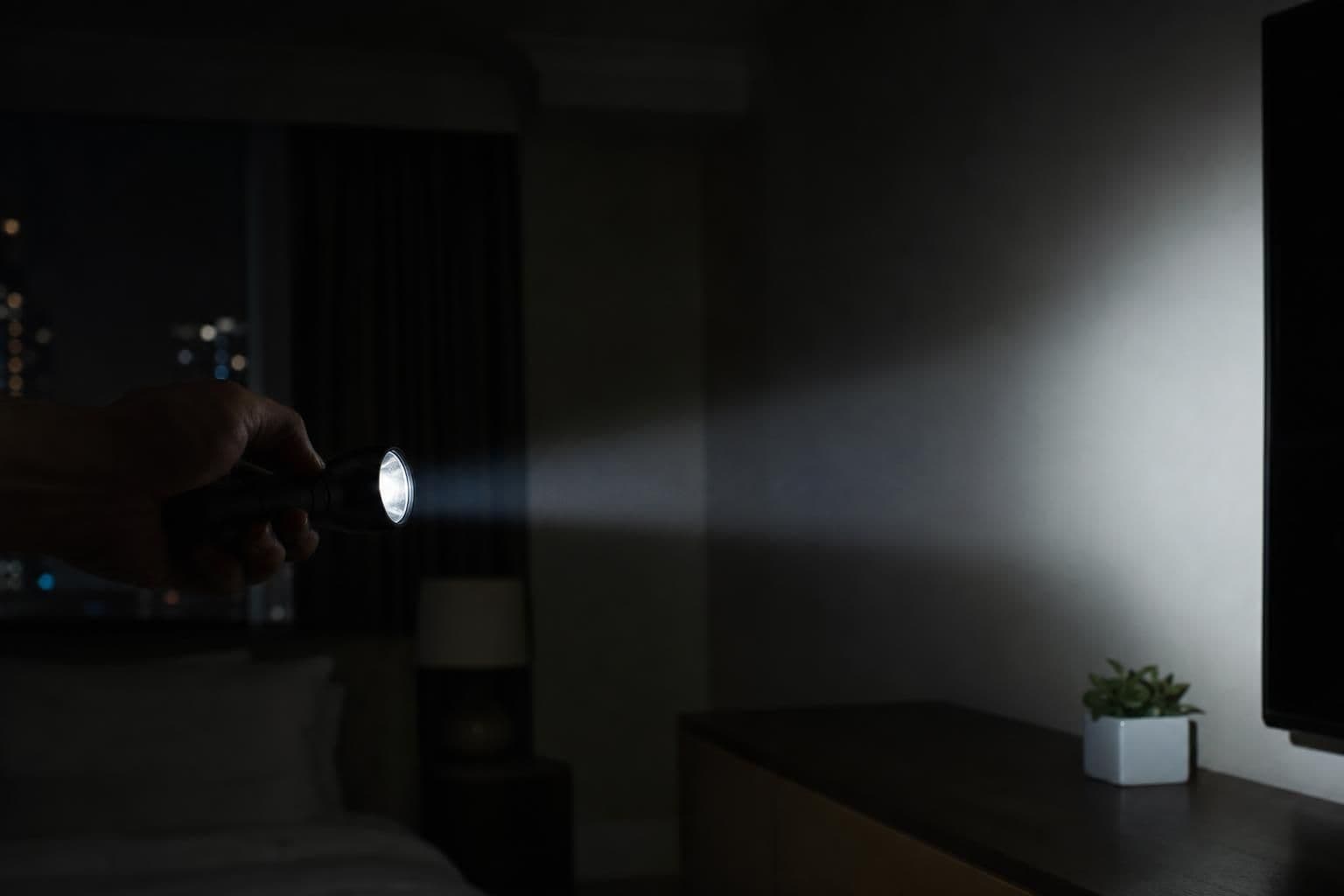 How to Detect a Hidden Camera With a Flashlight