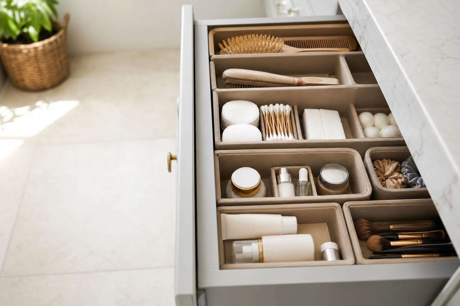 How to Organize Bathroom Drawers That Actually Stay Tidy