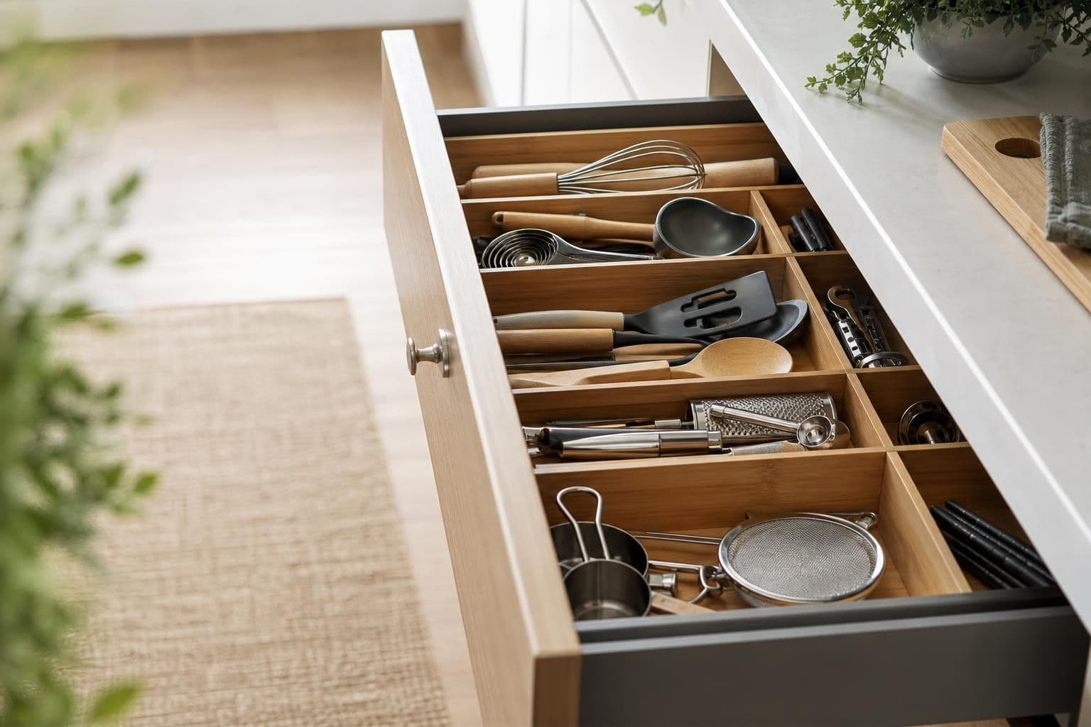 How to Store Kitchen Tools Efficiently (No Renovation Needed)