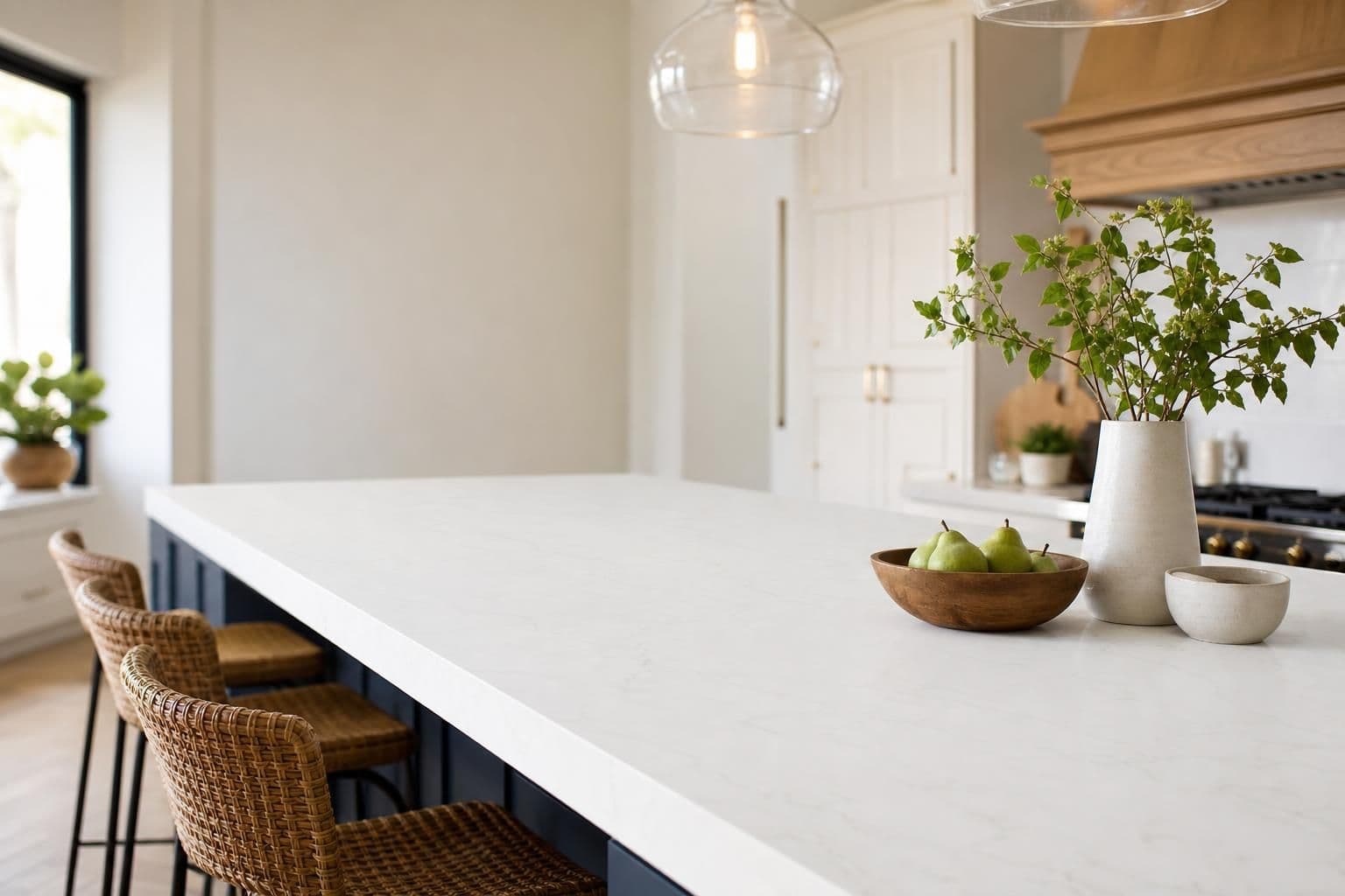 Popular Quartz Countertop Colors for Island Kitchens