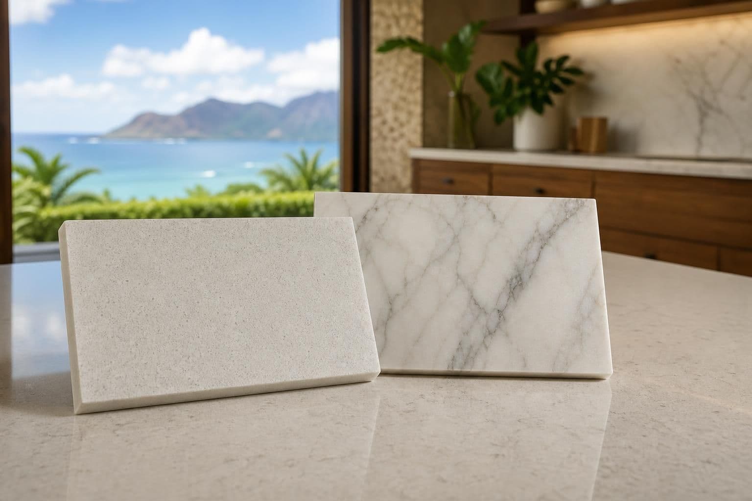 Quartz vs Marble Countertops: Which Wins for Hawaii Homes?