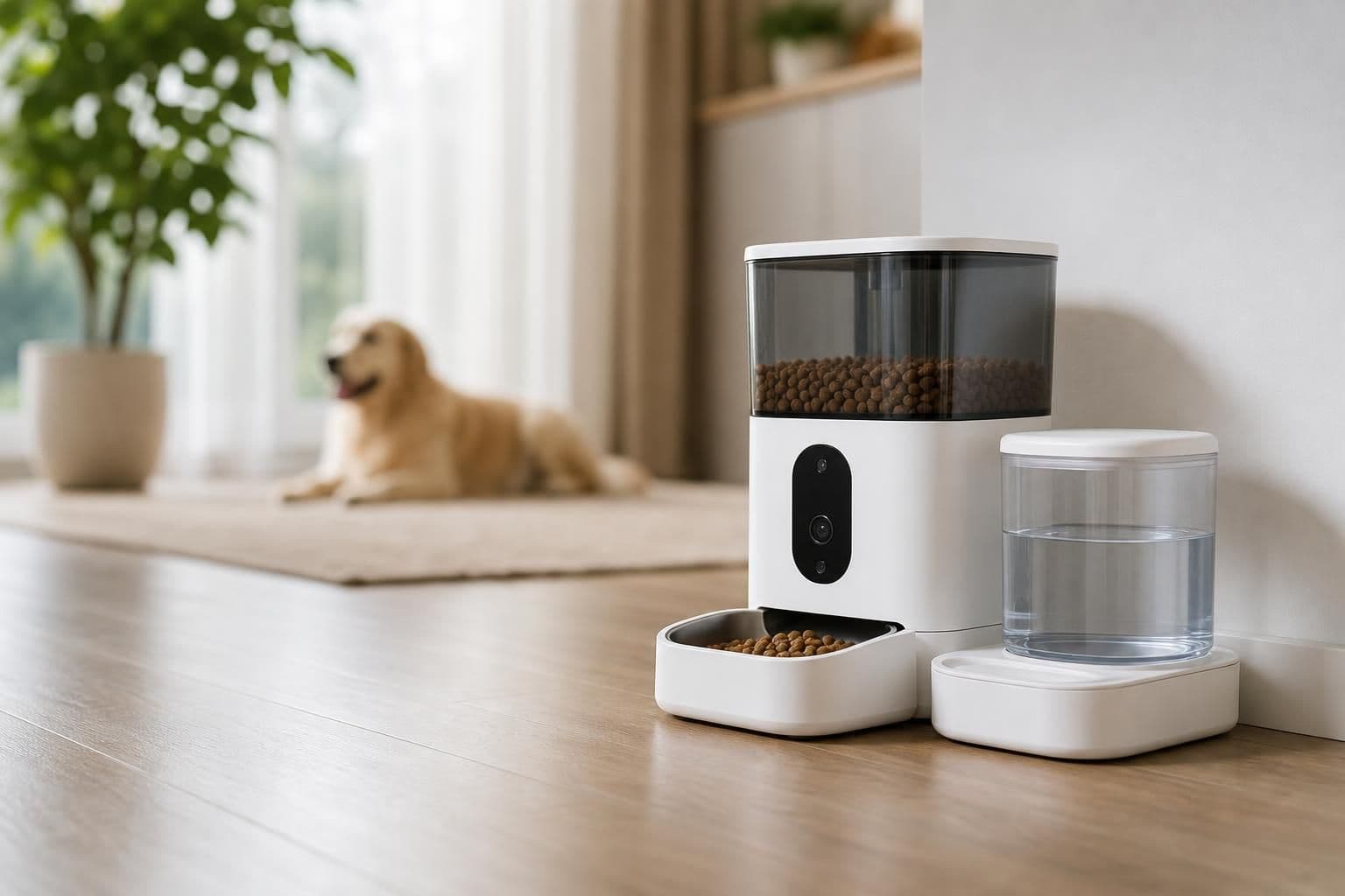 How to Choose an Automatic Pet Feeder With Water Dispenser