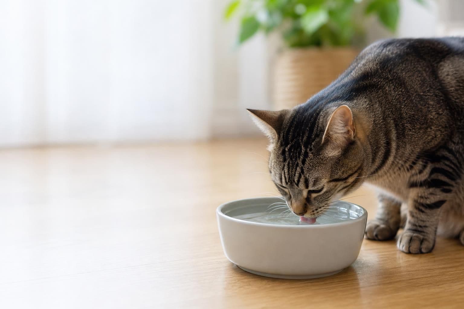 How Much Water Should a Cat Drink a Day?