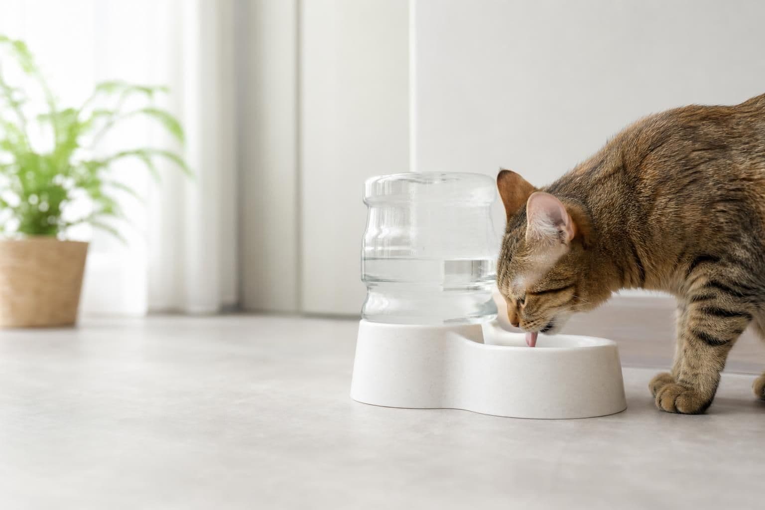 Is a Gravity Water Dispenser Safe for Cats?