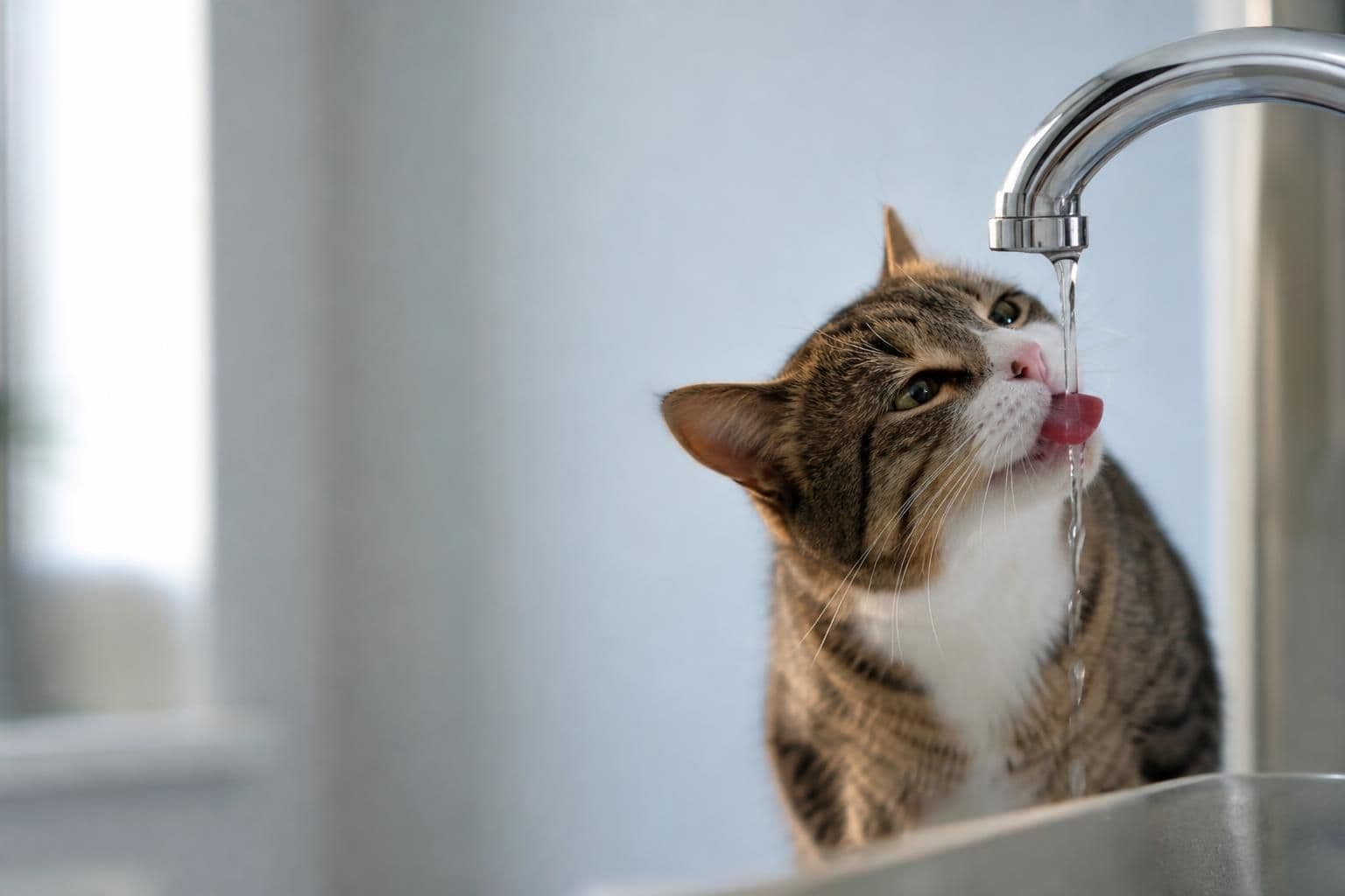 Why Does My Cat Only Drink From a Running Faucet?